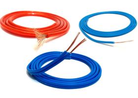 7 Metros Cabo 6,0mm, 12Mt Fio 2x1,50 e 6Mt Fio Remoto 0,50mm
