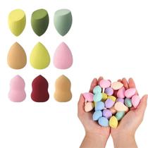 7 Mini Esponja Esponjinha Maquiagem Base Pó Corretivo