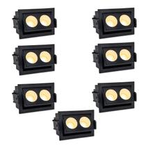 7 Mini Spot Downlight Embutir Led Foco Móvel Pontual Bet95 7 Mini Spot Downlight Embutir Led Foco Móvel Pontual Bet95