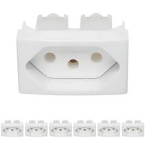 7 Módulo Tomada Branco Lunare 2p+t 250v 20a - Schneider