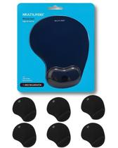 7 Mouse Pad com apoio Gel Multilaser 7 Mouse Pad com apoio Gel Multilaser