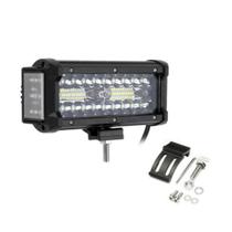 7 o atirador lateral duplo da polegada 360w conduziu a lâmpada de condução Offroad combinado da barra clara do trabalho