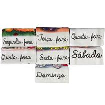 7 Panos De Prato Cozinha Estampas Variadas Bainha Copa. 7 Panos De Prato Cozinha Estampas Variadas Bainha Copa.