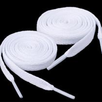 7 Pares de Cadarço Tradicional chato Tênis 1,20mt Branco 7 Pares de Cadarço Tradicional chato Tênis 1,20mt Branco