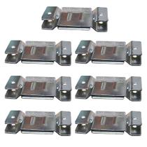 7 Pares de Conector de Encaixe para Móveis Sofá Cabeceira Painel Zincado G59 7 Pares de Conector de Encaixe para Móveis Sofá Cabeceira Painel Zincado G59