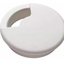 7 Passa Fio Acabamento Cor Branca 59mm