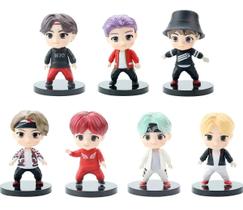 7 Piece Set Bts Pop Up Store House Of Bts Mini Figura-2 BTS