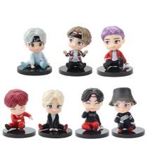 7 Piece Set Bts Pop Up Store House Of Bts Mini Figura-3 BTS