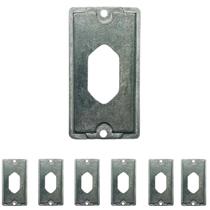 7 Placa Condulete Múltiplo Tomada Redonda 1 Polegada Sieg 7 Placa Condulete Múltiplo Tomada Redonda 1 Polegada Sieg