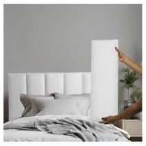 7 Placas Adesivas Modulada Retangular Cama Casal Cabeceira Decorativo - Módulo 20x60