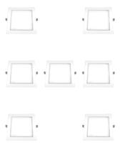7 Plafon Ourolux Embutir 18w Biv 2700k Quadrado 7 Plafon Ourolux Embutir 18w Biv 2700k Quadrado