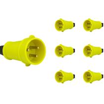 7 Plug Industrial 32A Steck Linha Brasikon 2P+T 100/130V