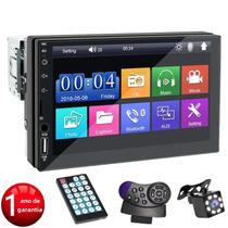 7 Polegada Tela De Toque Rádio Do Carro Mp5 Player Bluetooth Usb Fm Iso Aux Entrada Autoradio