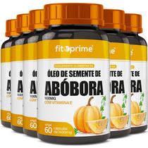 7 Potes Óleo De Semente De Abóbora 1000mg 60cps Fitoprime