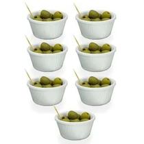 7 Ramekins Molheiras 90ml 100% Melamina Gourmet Mix 7 Ramekins Molheiras 90ml 100% Melamina Gourmet Mix