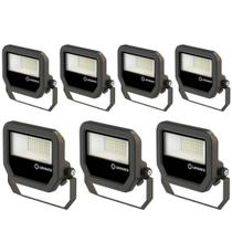 7 Refletores Floodlight Ledvance Biv 3000k 1700lm 17w Pfm