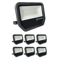 7 Refletores Floodlight Ledvance Preto 3000k 5500m 50w BIV IP65 Pfm