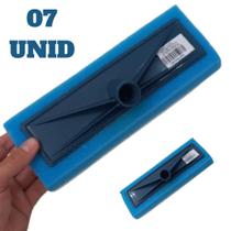 7 Rodo Limpa Lava Vidro P/ Box Janela Esponja Limpeza Sem Cabo