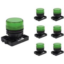 7 Sinaleiro LED Steck Luminoso Verde 12V - 380V SLLSL2 7 Sinaleiro LED Steck Luminoso Verde 12V - 380V SLLSL2