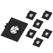 7 Spot AR70 Quadrado Preto com Base GU10 Save Energy 7 Spot AR70 Quadrado Preto com Base GU10 Save Energy