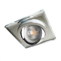 7 Spot De Cristal Quadrado Direcionavel Embutir Espelhado Bet09 7 Spot De Cristal Quadrado Direcionavel Embutir Espelhado Bet09
