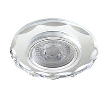 7 Spot De Iluminação Cristal Embutir Redondo Banheiro Bet12