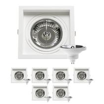 7 Spot Embutir Recuo AR111 + Lâmpada LED 12W 4000K Save Energy 7 Spot Embutir Recuo AR111 + Lâmpada LED 12W 4000K Save Energy