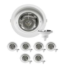 7 Spot Embutir Recuo AR111 + Lâmpada LED 12W 4000K Save Energy 7 Spot Embutir Recuo AR111 + Lâmpada LED 12W 4000K Save Energy