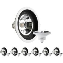 7 Spot Recuado Embutir + Lâmpada AR111 4000k 12W Save Energy 7 Spot Recuado Embutir + Lâmpada AR111 4000k 12W Save Energy