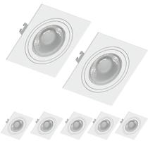 7 Spot Recuado Save Energy Par30 E27 Embutir Quadrado 7 Spot Recuado Save Energy Par30 E27 Embutir Quadrado