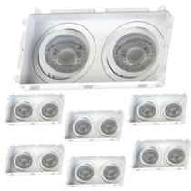 7 Spots Duplo de Embutir Par20 com Base E27 Save Energy