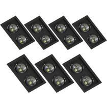 7 Spots Embutir Recuado P/ 2 Lâmpada Ar70 Gu10 Save Energy 7 Spots Embutir Recuado P/ 2 Lâmpada Ar70 Gu10 Save Energy