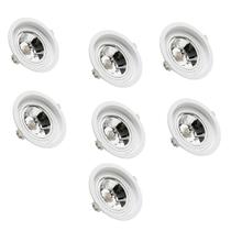 7 Spots GU10 Redondo Recuado Embutir AR111 Save Energy 7 Spots GU10 Redondo Recuado Embutir AR111 Save Energy