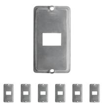 7 Tampa Condulet Fixo Medida 1 Alumínio Tomada Rj Sieg 7 Tampa Condulet Fixo Medida 1 Alumínio Tomada Rj Sieg
