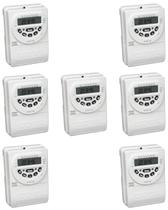 7 Timer Temporizador Digital Branco 100-240vca Rtst20 Coel