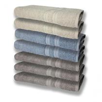 7 Toalhas Felpudas E Grossa 80x150 3 Cinza 2 Azul 2 Bege 7 Toalhas Felpudas E Grossa 80x150 3 Cinza 2 Azul 2 Bege