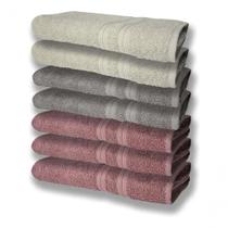 7 Toalhas Felpudas E Grossa 80x150 3 Rosê 2 Cinza 2 Bege 7 Toalhas Felpudas E Grossa 80x150 3 Rosê 2 Cinza 2 Bege