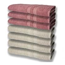 7 Toalhas Felpudas E Grossa 80x150 4 Bege 3 Rosê 7 Toalhas Felpudas E Grossa 80x150 4 Bege 3 Rosê