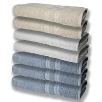 7 Toalhas Grande E Grossa 3 Azul 2 Branco 2 Bege 7 Toalhas Grande E Grossa 3 Azul 2 Branco 2 Bege