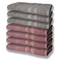 7 Toalhas Grande Super Felpudas e Grossa 80x150 4 Rosê 3 Cinza 7 Toalhas Grande Super Felpudas e Grossa 80x150 4 Rosê 3 Cinza