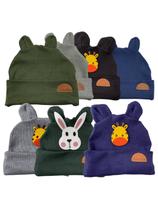 7 Touca Frio Infantil Gorro Bebê Boina Menino Menina + Luva 1Par 7 Touca Frio Infantil Gorro Bebê Boina Menino Menina + Luva 1Par