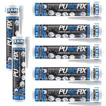 7 Unidades Cola Selante PU40 Fix Branco 280ml 387g Tekbond 7 Unidades Cola Selante PU40 Fix Branco 280ml 387g Tekbond