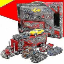 7 unidades/conjunto Cars 2 Lightning Mcqueen Racer Car & Mac 7 unidades/conjunto Cars 2 Lightning Mcqueen Racer Car & Mac