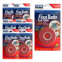 7 Unidades Fita Dupla Face Acrílica 19mm 2m Tekbond