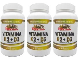 7 Vitamina K2 Mk7 65mcg + Vitamina D3 Colecalciferol 5mcg 7 Vitamina K2 Mk7 65mcg + Vitamina D3 Colecalciferol 5mcg