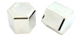 70 Capa De Porca Mini Hungara Cromada Caminhão 32/33mm