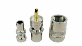 70 Conector Uhf Macho Cabo Rg213 + Redutor Rg58 Px Vhf Uhf