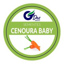 700 Sementes De Cenoura Baby Orgânica