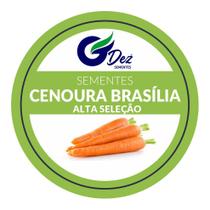 700 Sementes De Cenoura Brasília Alta Seleção