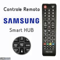 7036 Controle Tv Samsung Smart Hub / BN98-06046A , UN32J4300AGXZD , LH40RBHBBBG/ZD